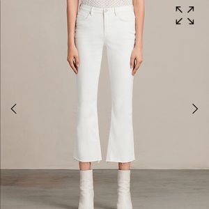 Zoe Jet Black Cropped jeans - tags on